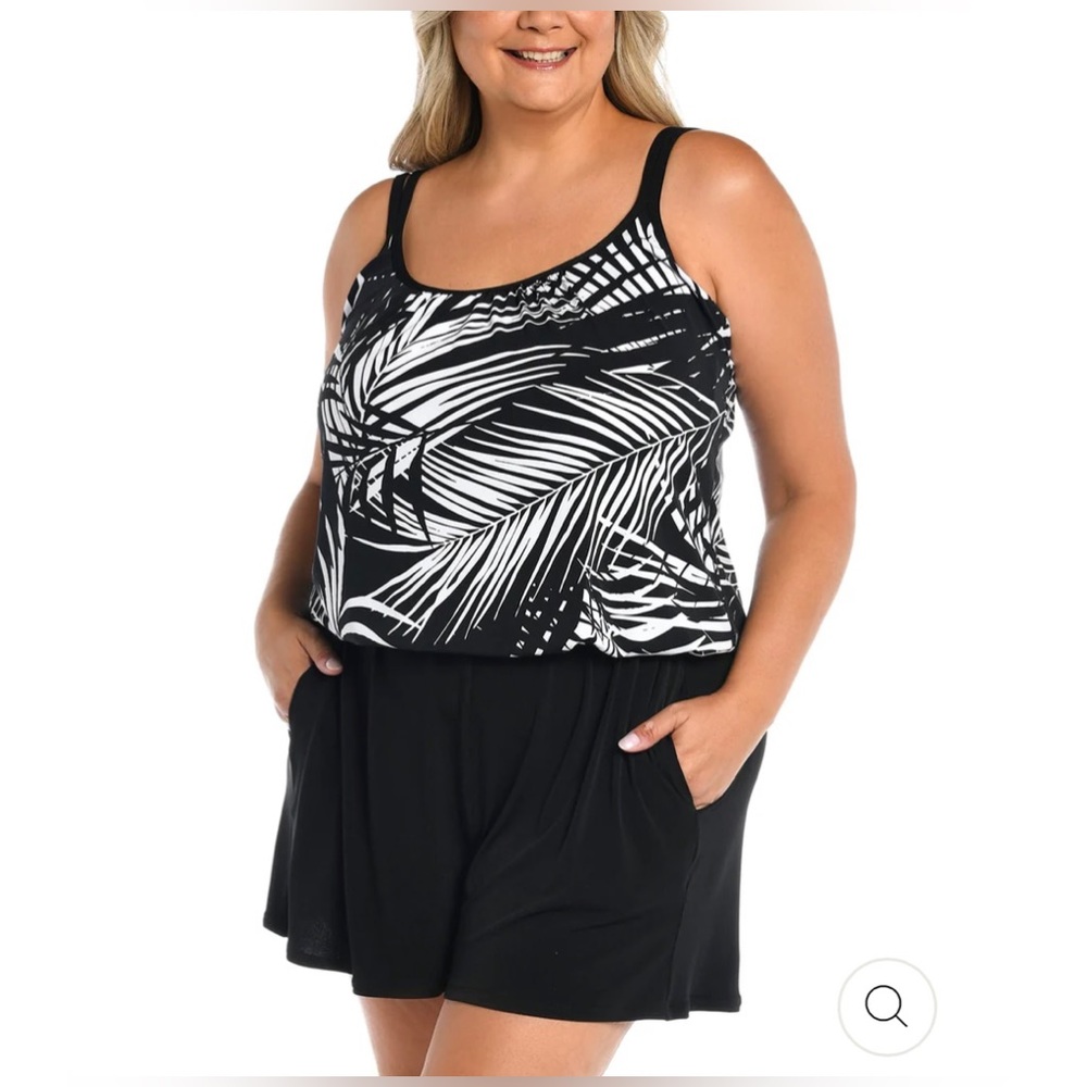 2023 MAXINE SHADOW PALMS ROMPER ONE PIECE - MW3CT45